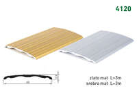 Lajsna prelazna ravna 4120 - zlatna