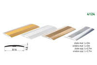 Lajsna prelazna ravna 4124 - zlatna mat