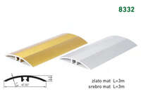 Lajsna prelazna ravna 8332 - zlatna