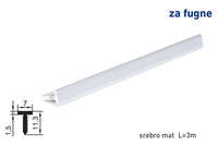 Lajsna prelazna T-profil za fugne