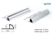 Lajsna za stepeništa i keramiku 14719 - sjaj