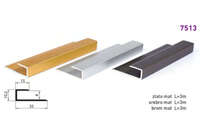 Lajsna završna U-profil 7513 - brom