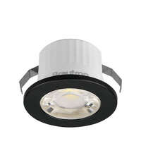 LED minispot svetijlka 3W 3000K crna