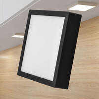 LED panel 24W kvadratni crni 4000K - Slika 2