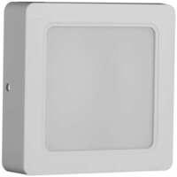 LED panel kvadratni nadgradni 12W plastični 6400K