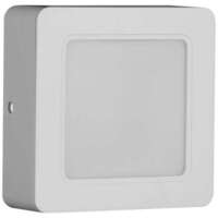 LED panel kvadratni nadgradni 9W plastični 3000K