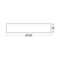 LED panel nadgradni 6W beli 4000K - Slika 5