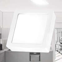 LED panel nadgradni 6W kvadratni beli 3000K - Slika 2