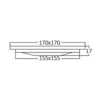 LED panel ugradni 12W, 6INC, 4000K beli - Slika 4
