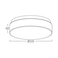 Led plafonjera 15W 6500K sa senzorom - Slika 3