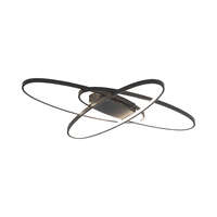 Led plafonjera crna 72W sa daljinskim upravljanjem IP20