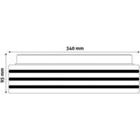 LED plafonjera Oyster Helios 18W 330x95mm 4000K - Slika 3