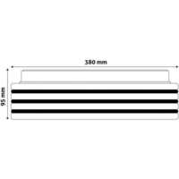 LED plafonjera Oyster Helios 24W 380x95mm 6400K - Slika 3