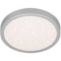 LED plafonjera Oyster Pandora V2 zvezdice srebrna 24W 4000K