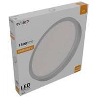 LED plafonjera Oyster Pandora V2 zvezdice srebrna 24W 4000K - Slika 2