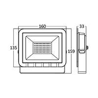 Led reflektor 30W-GRY-ZELENA-IP65 - Slika 4