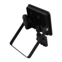 LED reflektor sa quick utičnicom 4000K IP44 crni - 20W - Slika 2