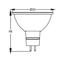 LED sijalica, 5W, GU5.3, 3000K - Slika 3