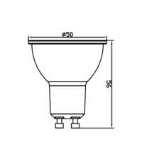 LED sijalica 5W 6500K GU10 - Slika 3