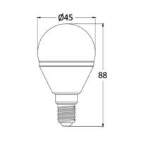 LED sijalica P45, 6,5W, 3000K E14 - Slika 4