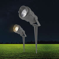 Led ubodna baštenska svetiljka, siva, 9W-zelena-IP65 - Slika 2