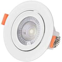 LED ugradna okrugla spot lampa 5W 440lm IP20 4000K Bela