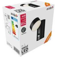 LED vanjska zidna lampa Siraz 12W 4000K NW IP54 senzor - Slika 2
