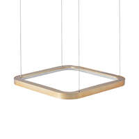 Led visilica kvadratna zlatna 46W-3U1-IP20 - Slika 3