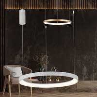 Led visilica okrugla bela 36W-3U1-IP20 - Slika 2