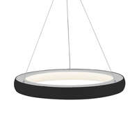 Led visilica okrugla crna 46W-3U1-IP20 - Slika 3