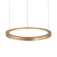 Led visilica okrugla zlatna 36W-3U1-IP20 - Slika 3