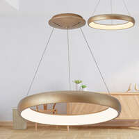 Led visilica okrugla zlatna 46W-3U1-IP20 - Slika 2