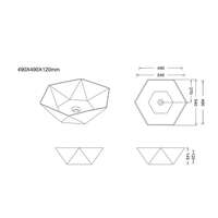 Nadgradni lavabo SHB/Z 01 LINNI - Slika 4