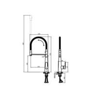Slavina za sudoperu KITCHEN 111B LINNI - Slika 4