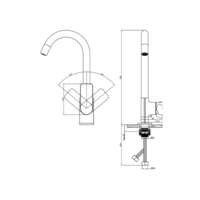 Slavina za sudoperu SENA 001 LINNI - Slika 4