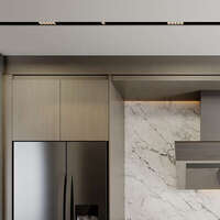 Magnetna linearna svetiljka 18W 4000K crna - Slika 2