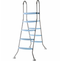 Merdevine nadzemne SP4+4 H1367mm AISI 304 -4step plasticni