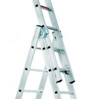 Merdevine trodelne alu 15 gazišta ALPOS - Slika 2