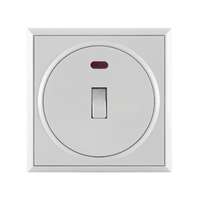 Jednopolna sklopka sa sig.sij.16AX/250V, keramika Premijer Plus