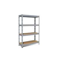 Metalna polica MAXI POKER 180 x 120 x 50 cm 4 x 400 kg - pocinkovana