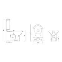 Monoblok MIA LINNI S/P soft close - Slika 2