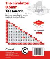 Nivelator za keramičke pločice 0.5 MM Classic - Slika 3