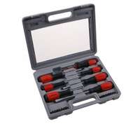 Odvijači CrV komplet sa 14 bitova LEVIOR