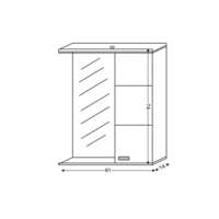 Ogledalo 65 VIENNA LINNI - Slika 2