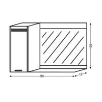 Ogledalo 90 SYDNEY LINNI - Slika 2