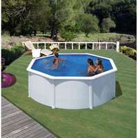 Okrugli montažni bazen GRE - set D 460 X 1,32 - 4m3/h   ( potrebna ploca 5,6m )