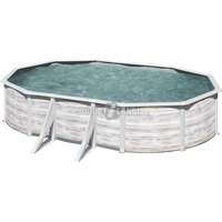 Ovalni bazen NORDIC MOZAIKA 5,0 x 3,0 x 1,2 - 4m3/h