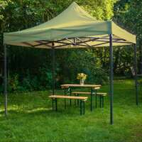 Paviljon  baštenski sklopivi 3x3m Bež