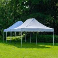 Paviljon sklopivi 3x3m, beli - Slika 2