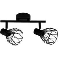 Spot lampa plafonska IVY 2xE14 Crna